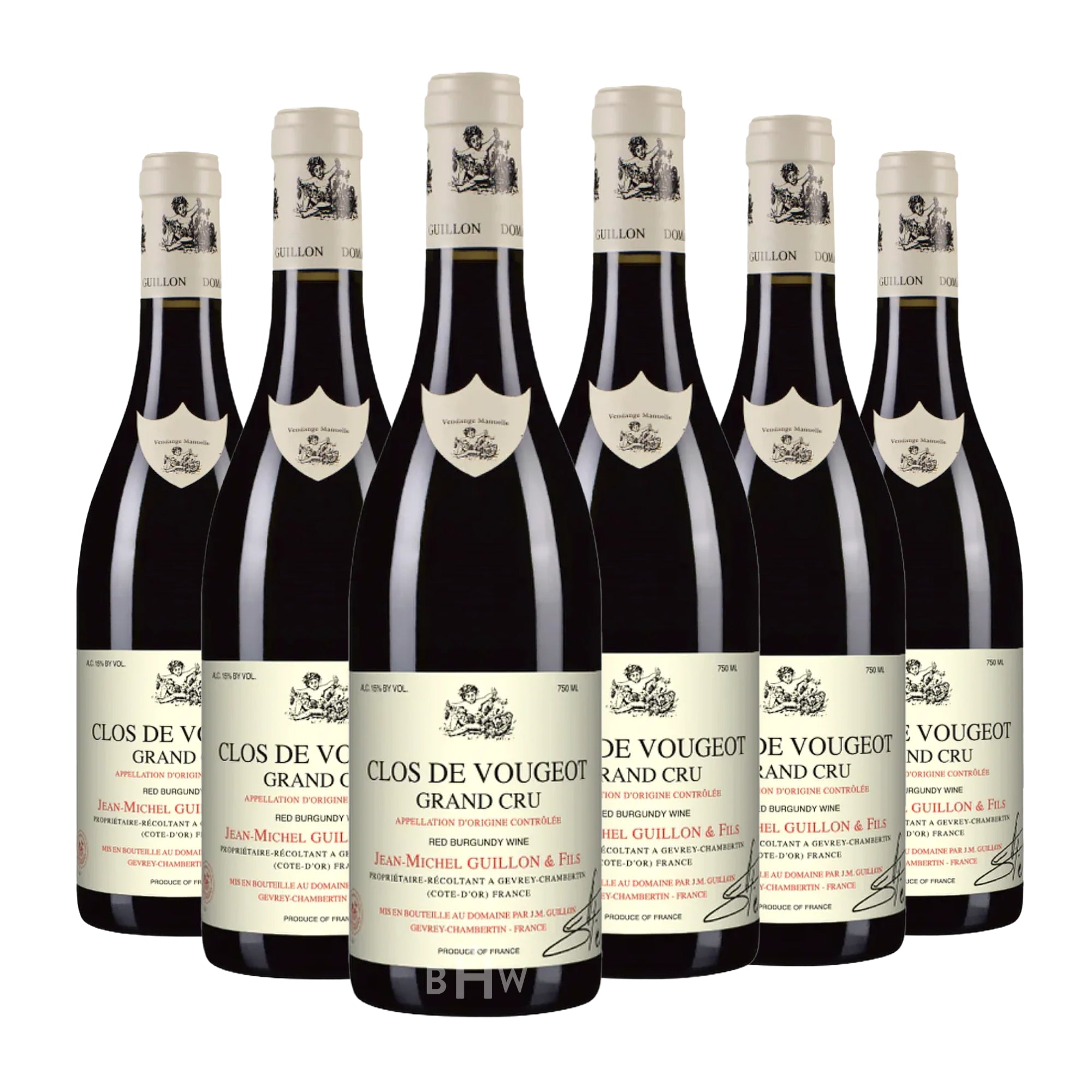 2020 Domaine Guillon Clos de Vougeot Grand Cru 6 x 750ml