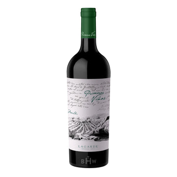 2020 Lagarde 'Primeras Viñas' Gualtallary Malbec Mendoza wine bottle.