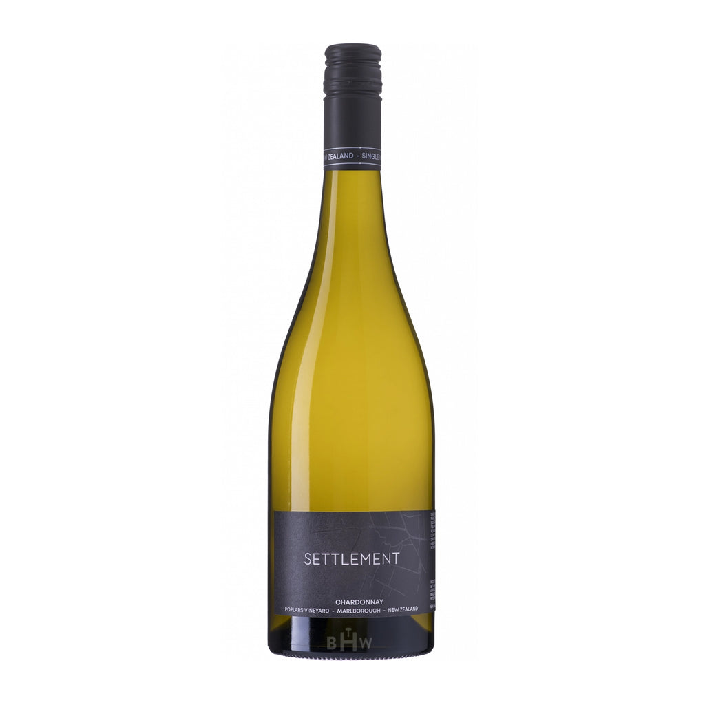 2020 Settlement Poplars Vineyard Chardonnay New Zealand