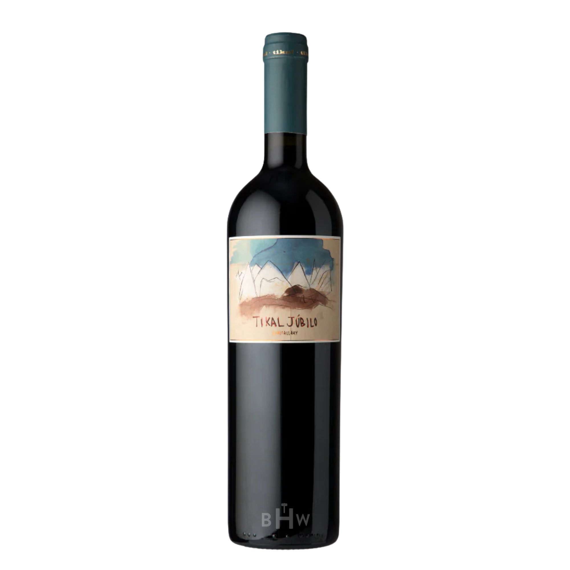 A single bottle of 2020 Tikal Júbilo red wine from Gualtallary, Mendoza, curated by Big Hammer Wines.