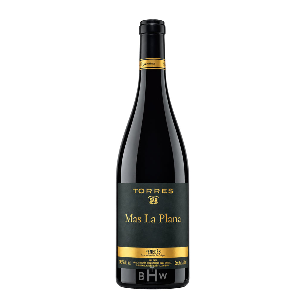 2020 Familia Torres 'Mas La Plana' Cabernet Sauvignon Penedès single red wine bottle, curated by Big Hammer Wines.