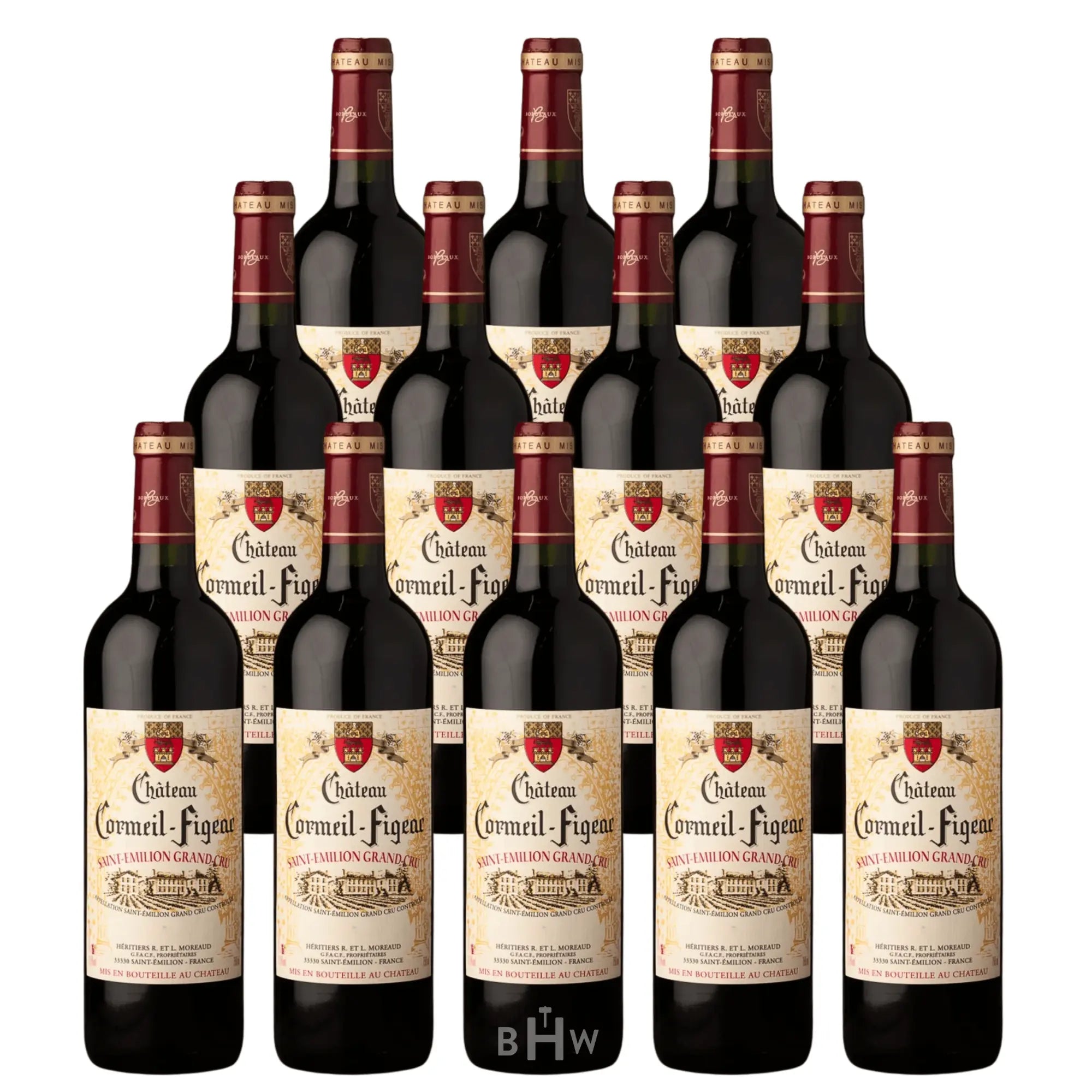 2020 Château Cormeil-Figeac Saint-Émilion Grand Cru Bordeaux 12 x 750ml