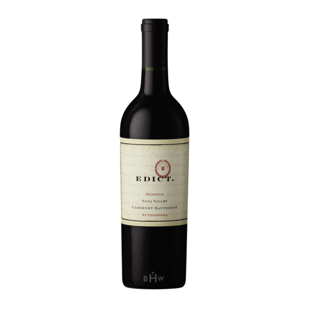 2020 Edict Reserve Cabernet Sauvignon Rutherford Napa Valley