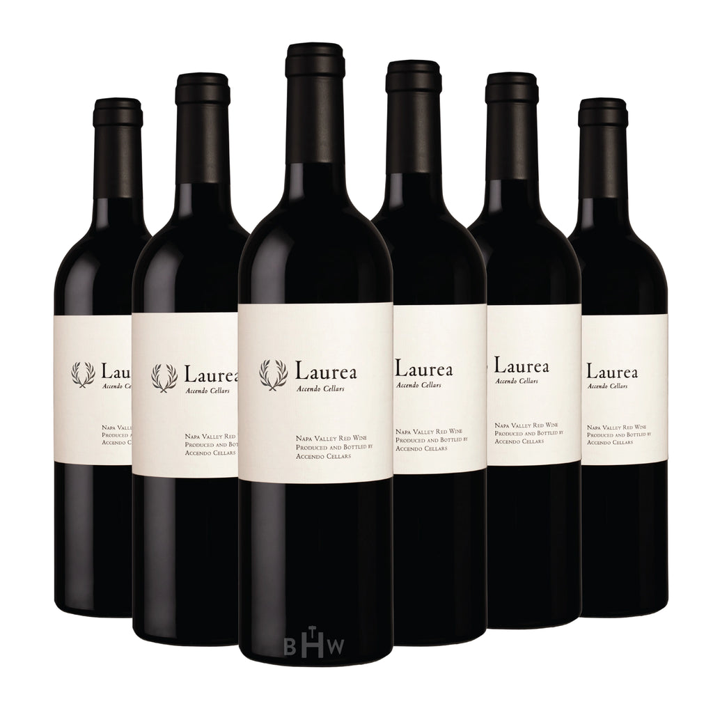 A 6-bottle pack of 2021 Accendo Cellars Laurea Red Napa Valley 750ml wine, curated by Big Hammer Wines.