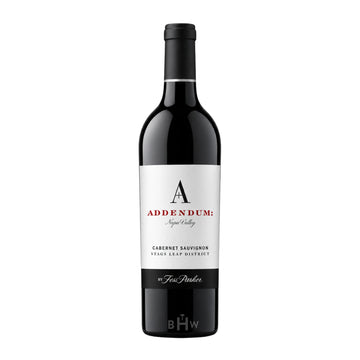 Bottle of 2021 Addendum Stag's Leap District Cabernet Sauvignon Napa Valley by Big Hammer Wines