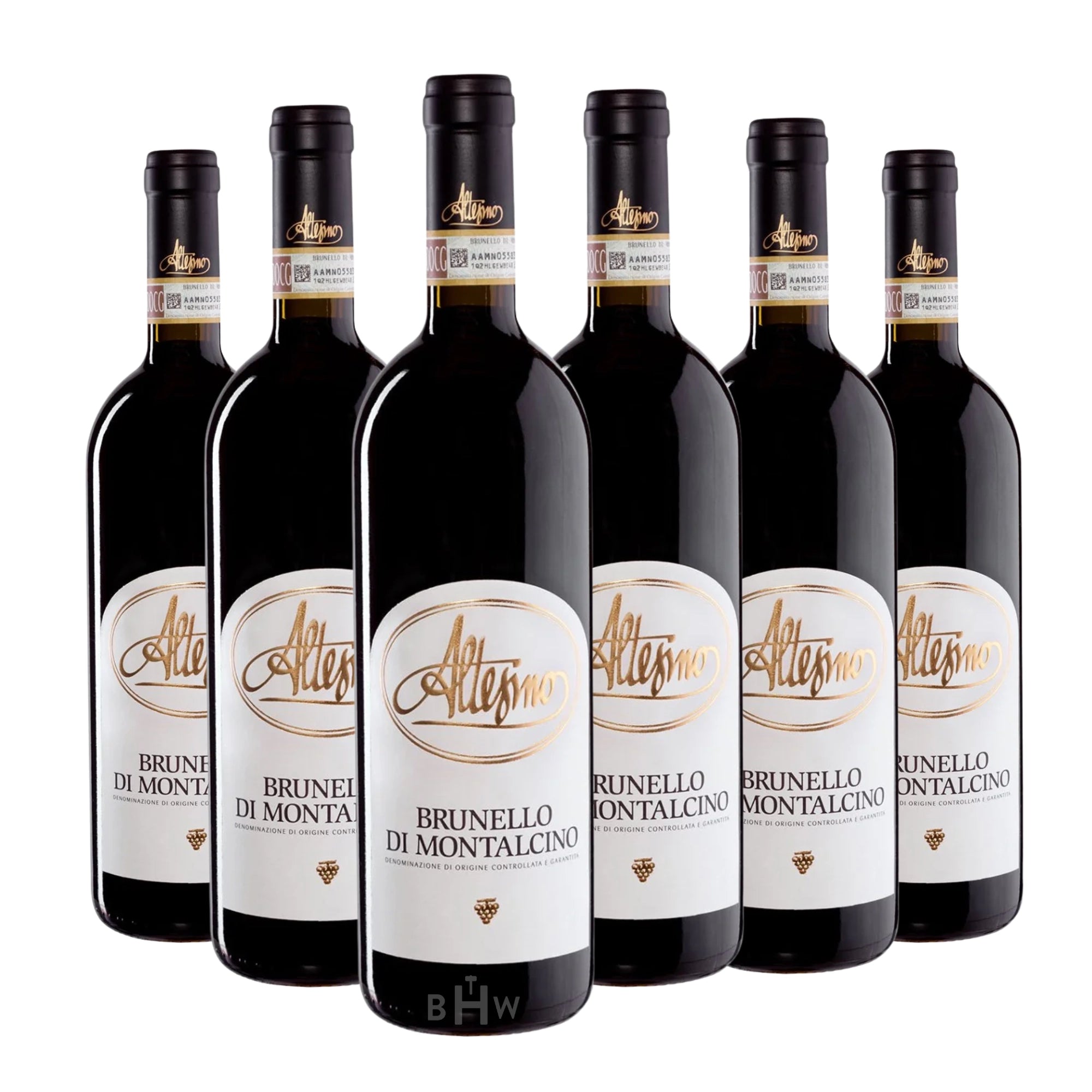 A 6-bottle pack of 2021 Altesino Brunello di Montalcino red wine, curated by big hammer wines