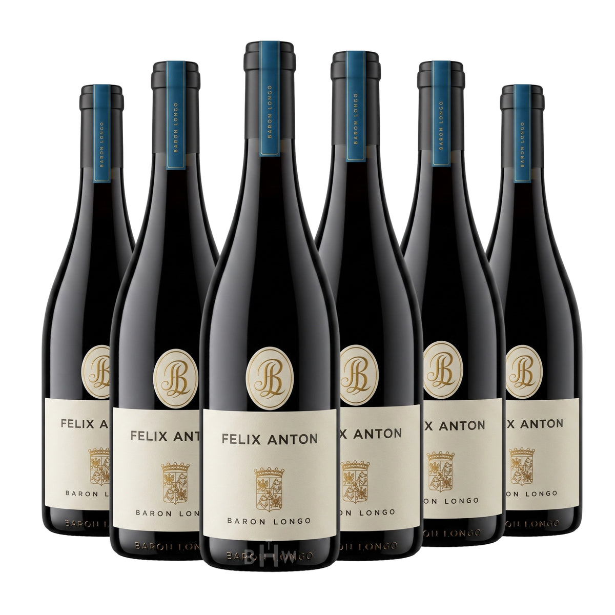 2021 Baron Longo 'Felix Anton' Rosso Alto Adige 6-pack red wine bottles, curated by Big Hammer Wines.