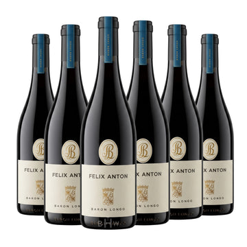 2021 Baron Longo 'Felix Anton' Rosso Alto Adige 6-pack red wine bottles, curated by Big Hammer Wines.