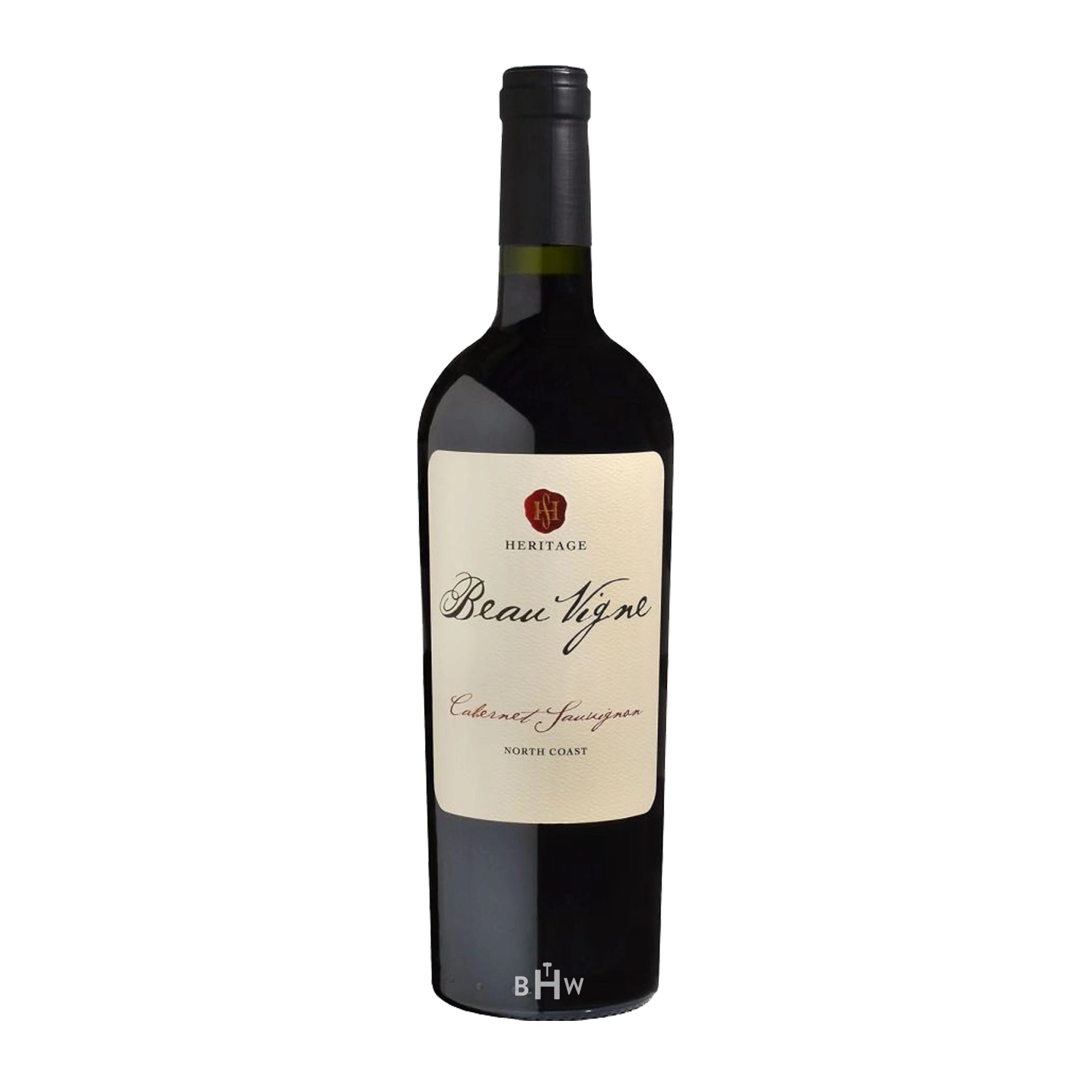 2021 Beau Vigne Heritage Cabernet Sauvignon North Coast wine bottle.