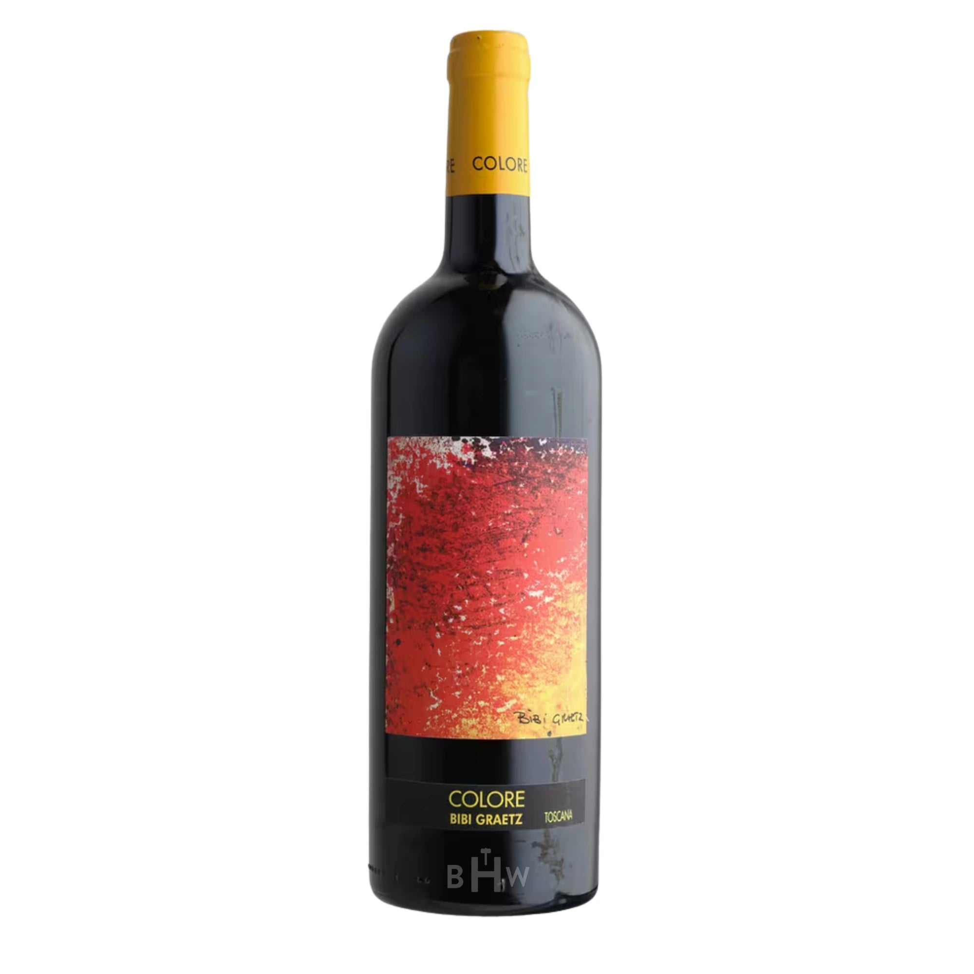 2021 Bibi Graetz Colore Toscana IGT wine bottle.