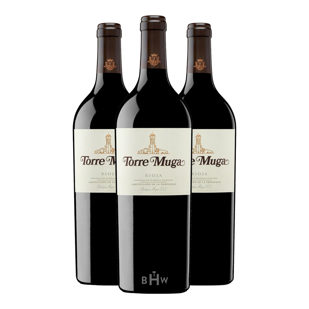 Three bottles of 2021 Bodegas Muga Torre Muga Rioja DOCa (3x750ml), curated by Big Hammer Wines.