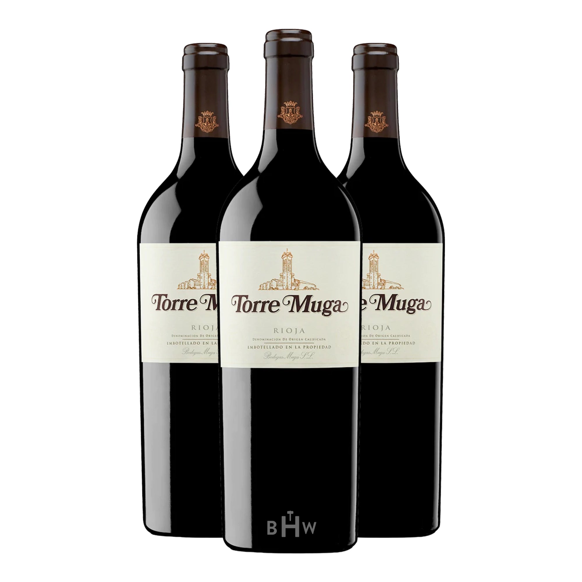Three bottles of 2021 Bodegas Muga Torre Muga Rioja DOCa (3x750ml), curated by Big Hammer Wines.