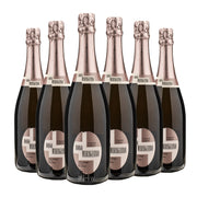Image of 2021 Borgo Maragliano Giovanni Galliano Brut Rose Alta Langa DOCG Piemonte 6pk 6x750ml
