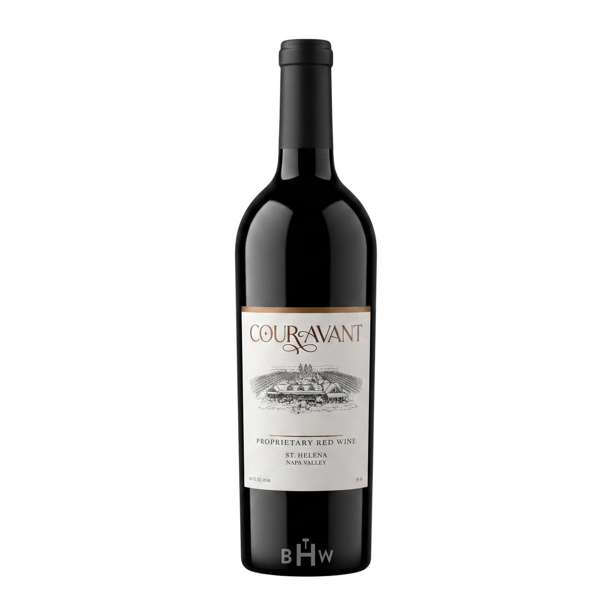 2021 CourAvant Proprietary Red St. Helena Napa Valley red wine bottle, curated by Big Hammer Wines.