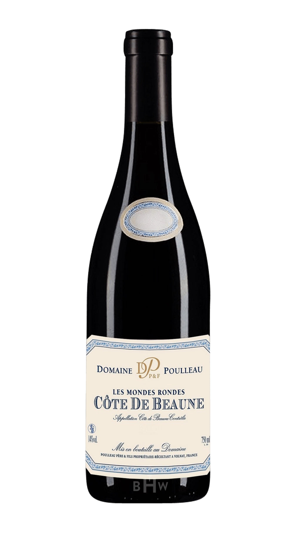 Image of 2021 Domaine Poulleau Pere & Fils Cote de Beaune Les Mondes Rondes
