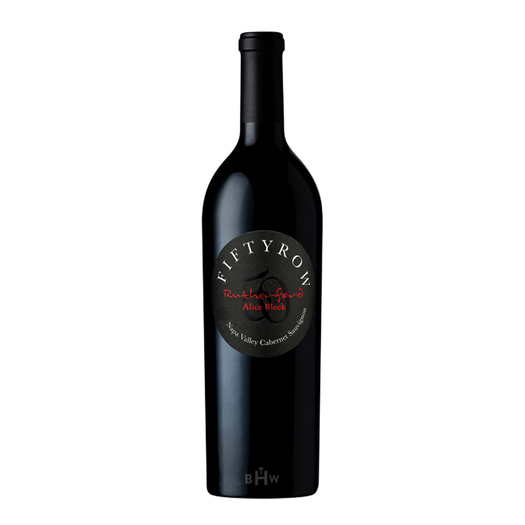 2021 Fiftyrow Alice Block Cabernet Sauvignon Rutherford Napa Valley California