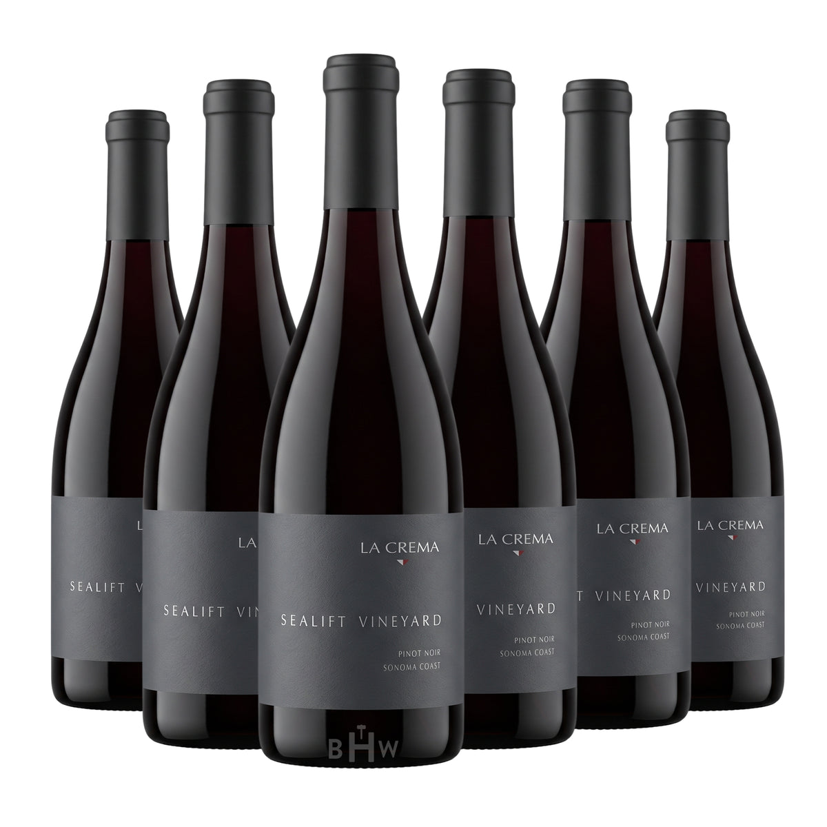 2021 La Crema 'Sealift Vineyard' Pinot Noir Sonoma Coast 6-pack red wine bottles, curated by Big Hammer Wines.
