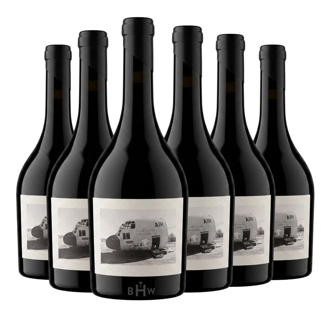 A 6-bottle pack of 2021 Levo Please Fasten Your Seatbelt Syrah Paso Robles 750ml red wine, curated by Big Hammer Wines.
