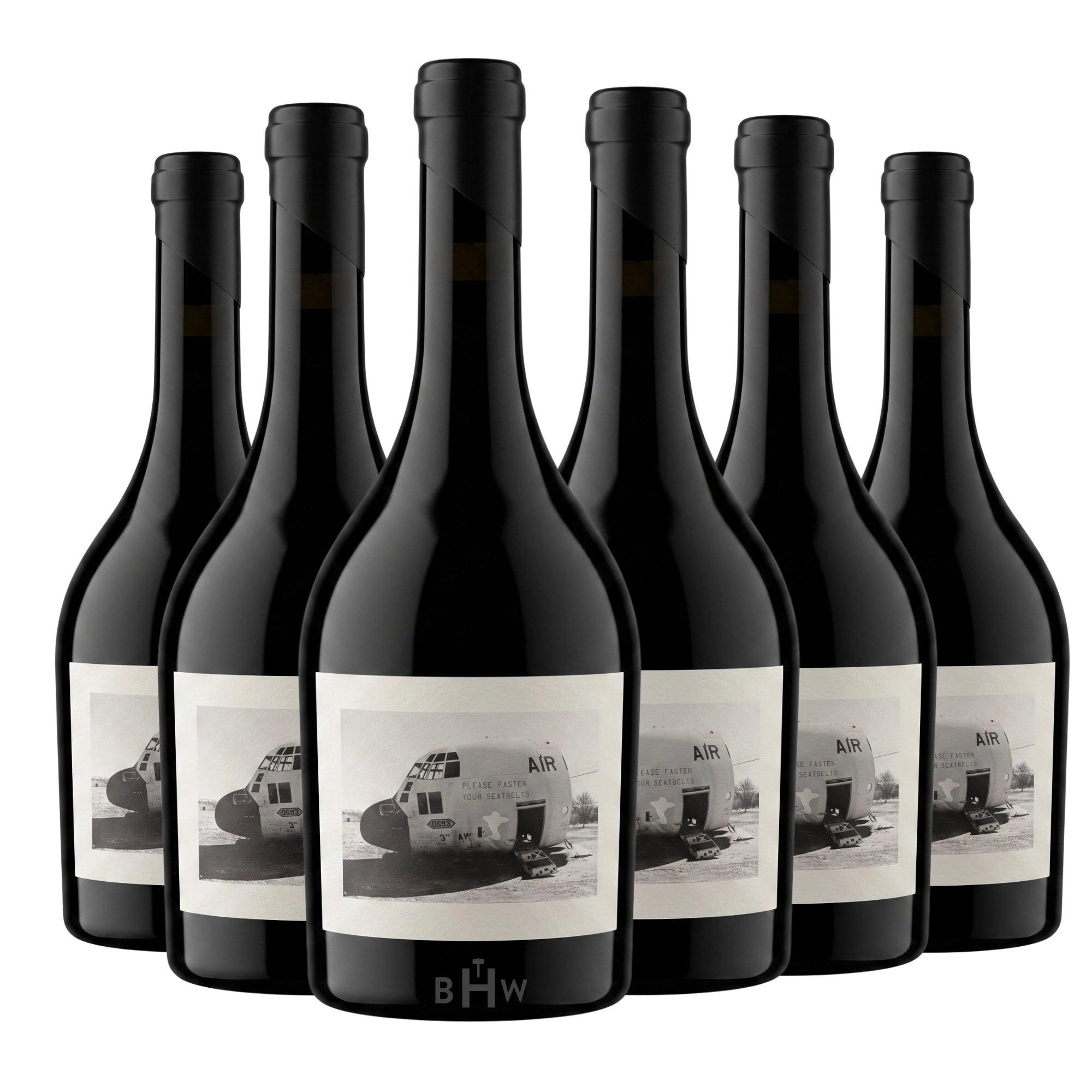 A 6-bottle pack of 2021 Levo Please Fasten Your Seatbelt Syrah Paso Robles 750ml red wine, curated by Big Hammer Wines.