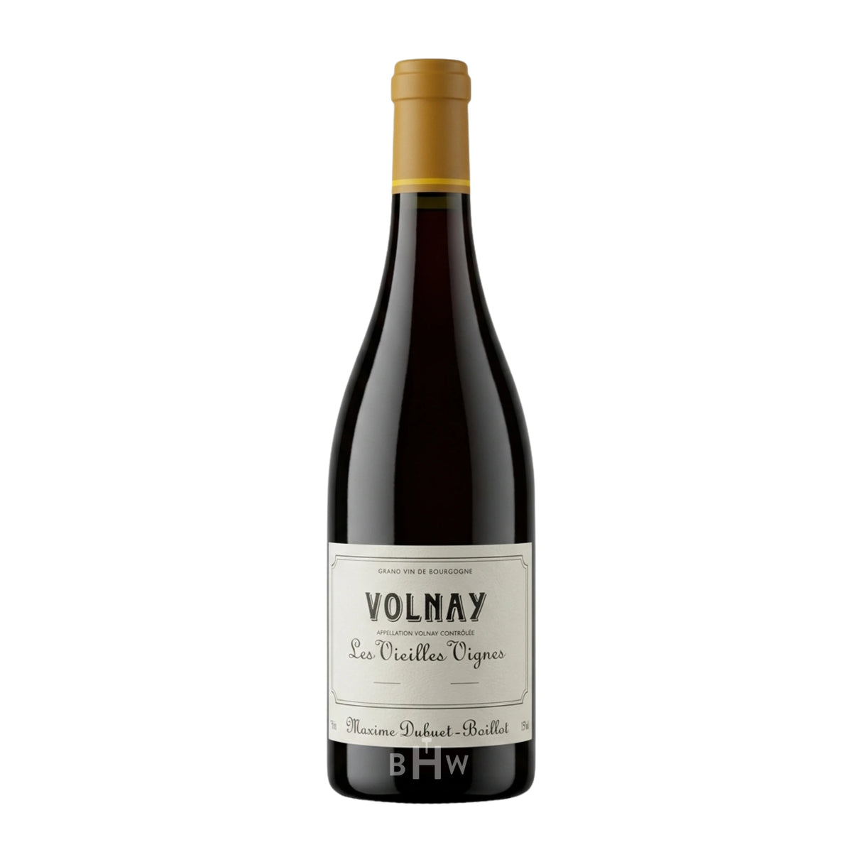 2021 Maxime Dubuet-Boillot Volnay 'Les Vieilles Vignes' Pinot Noir Burgundy red wine bottle, curated by Big Hammer Wines.