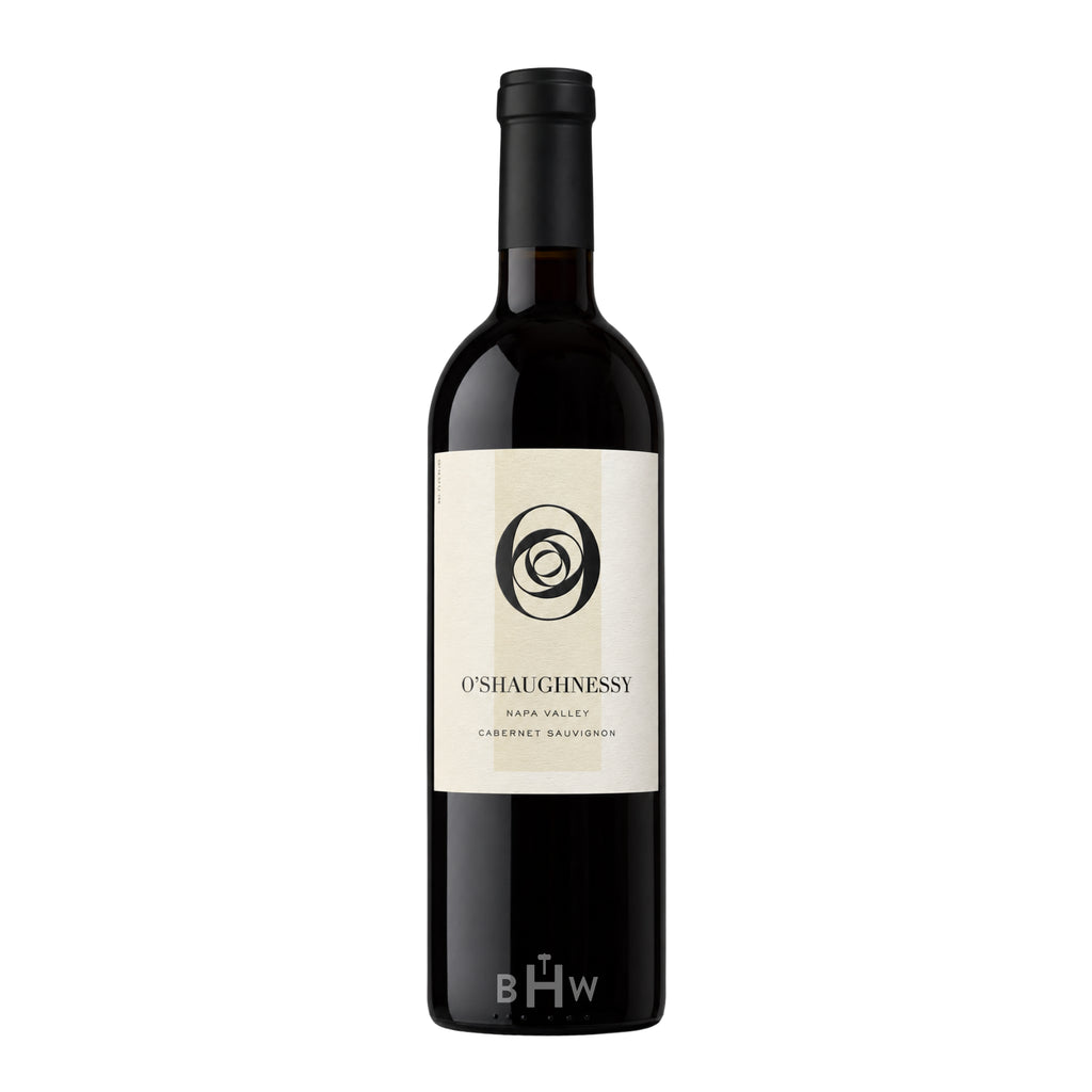 2021 O'Shaughnessy Cabernet Sauvignon Napa Valley single red wine bottle, curated by Big Hammer Wines.
