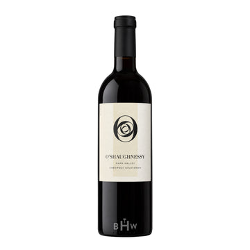 2021 O'Shaughnessy Cabernet Sauvignon Napa Valley single red wine bottle, curated by Big Hammer Wines.