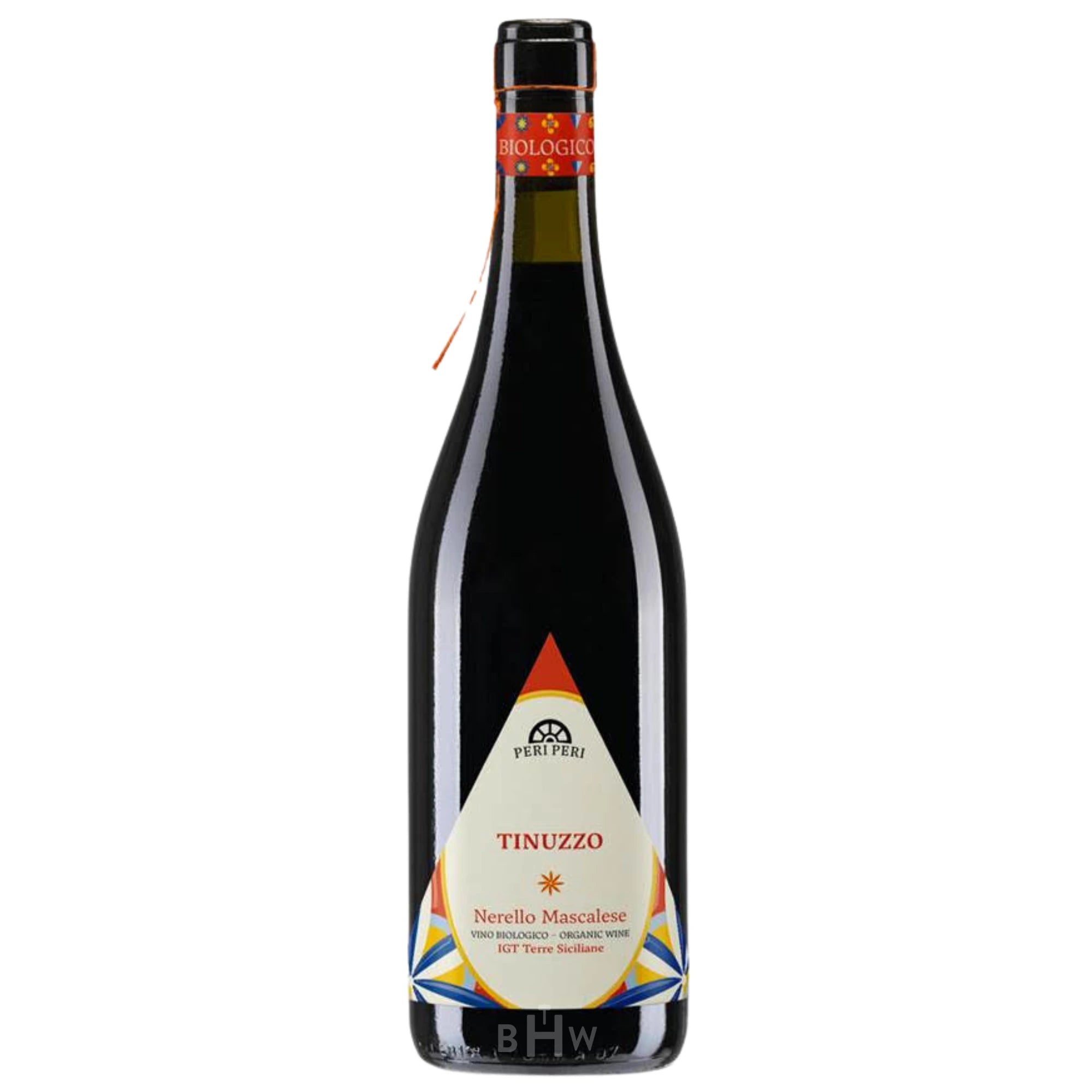 2021 Peri Peri 'Tinuzzo' Nerello Mascalese Terre Siciliane IGT wine bottle.