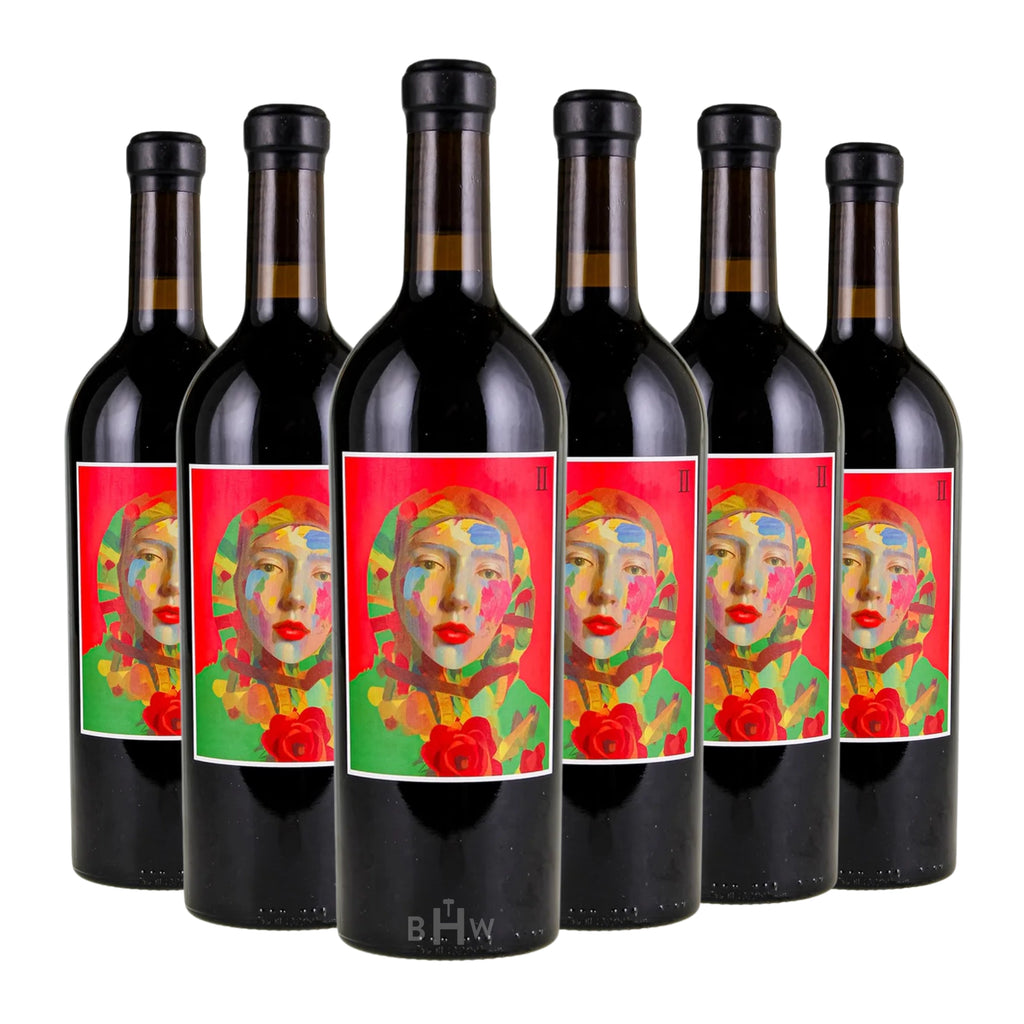 A 6-bottle pack of 2021 RIISE Peace Syrah Blend Paso Robles 750ml red wine, curated by Big Hammer Wines.