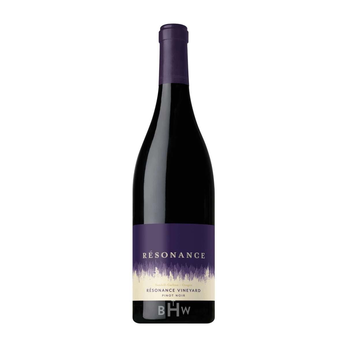 2021 Resonance Yamhill-Carlton Pinot Noir Willamette Valley wine bottle.