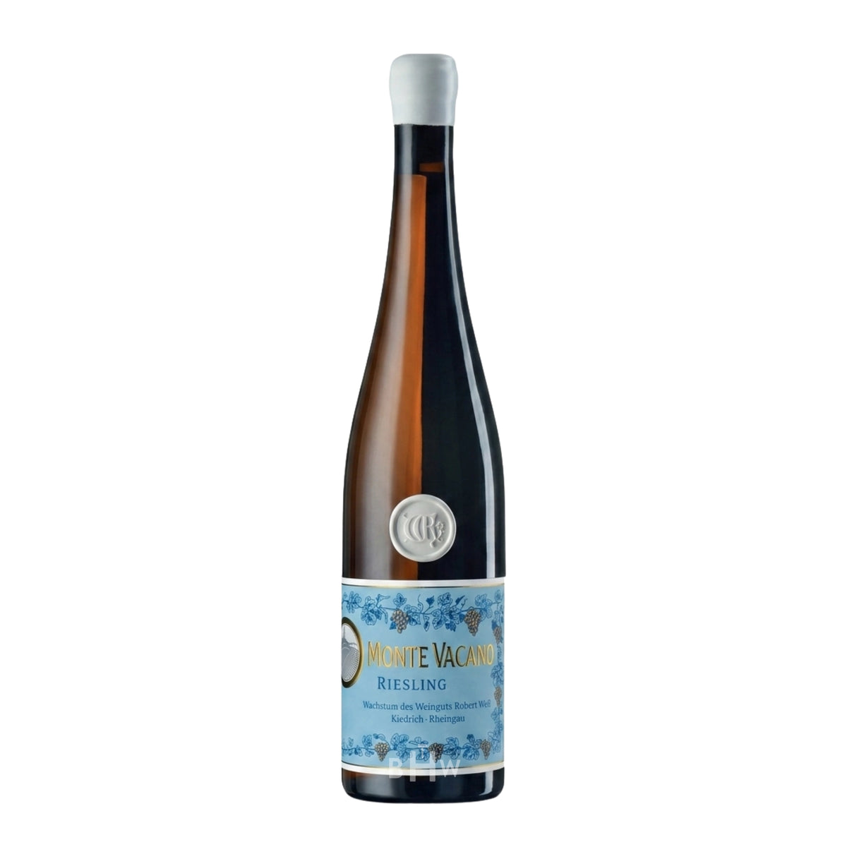 A bottle of 2021 Weingut Robert Weil 'Monte Vacano' Kiedrich Rheingau Riesling white wine. Curated by Big Hammer Wines.