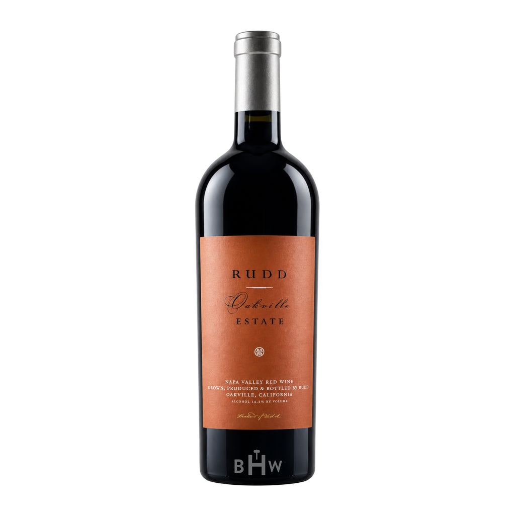 2021 Rudd 'Oakville Estate' Napa Valley Red Wine single red wine bottle, curated by Big Hammer Wines.