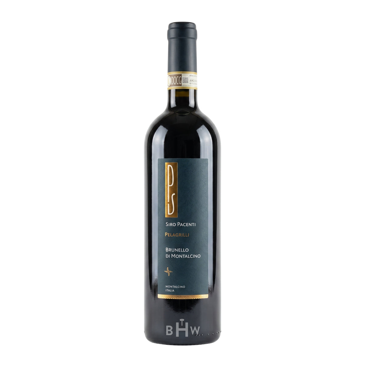 2021 Siro Pacenti 'Pelagrilli' Brunello di Montalcino single red wine bottle, curated by Big Hammer Wines.