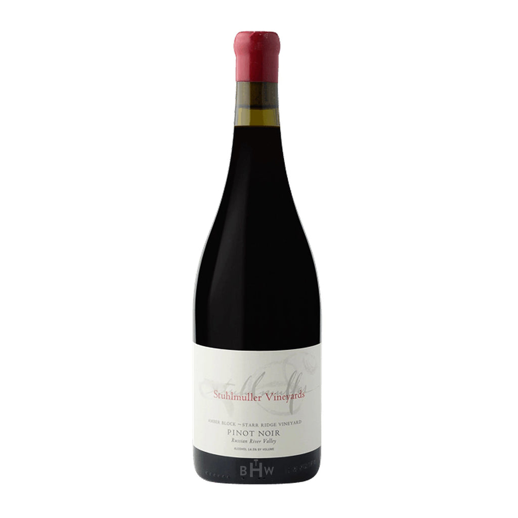 Stuhlmuller Vineyards Amber Block Starr Ridge Vineyard Red 2021 Stuhlmuller Vineyards Amber Block Starr Ridge Vineyard Pinot Noir Russian River Valley