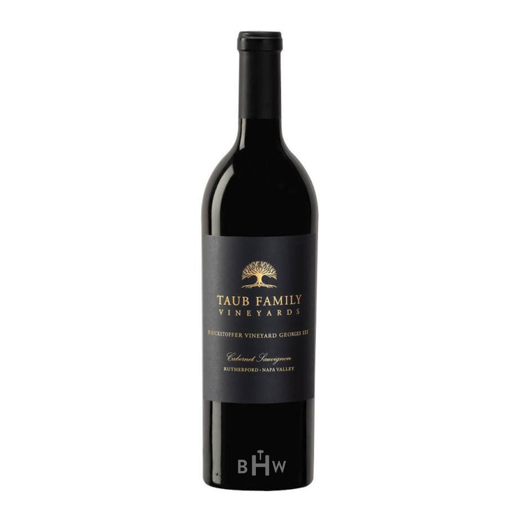 2021 Taub Family Vineyards Beckstoffer Vineyard Georges III Cabernet Sauvignon Rutherford Napa Valley single red wine bottle, curated by Big Hammer Wines.