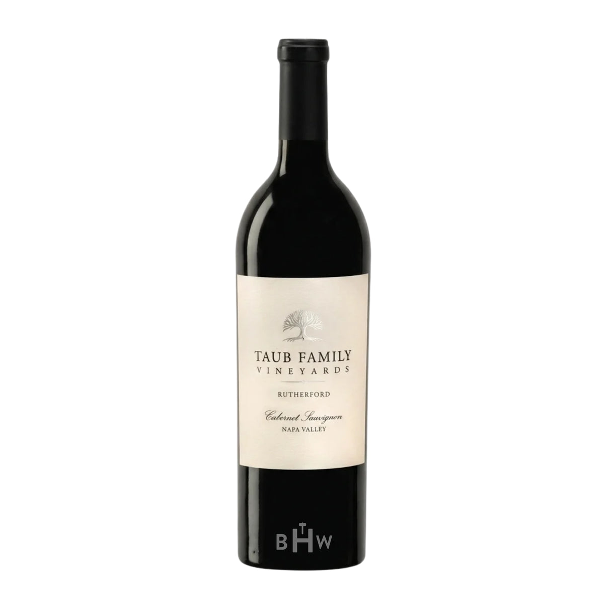 2021 Taub Family Vineyards Rutherford Cabernet Sauvignon Napa Valley single red wine bottle, curated by Big Hammer Wines.