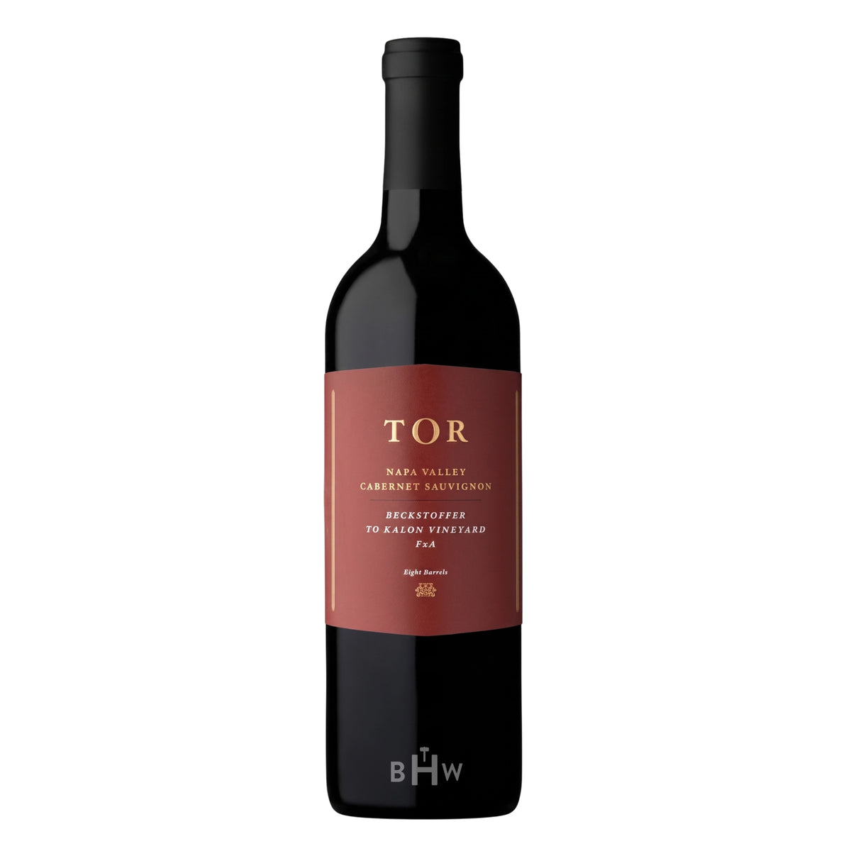 2021 Tor Beckstoffer To Kalon Vineyard FxA Napa Valley Cabernet Sauvignon red wine bottle. Curated by Big Hammer Wines.