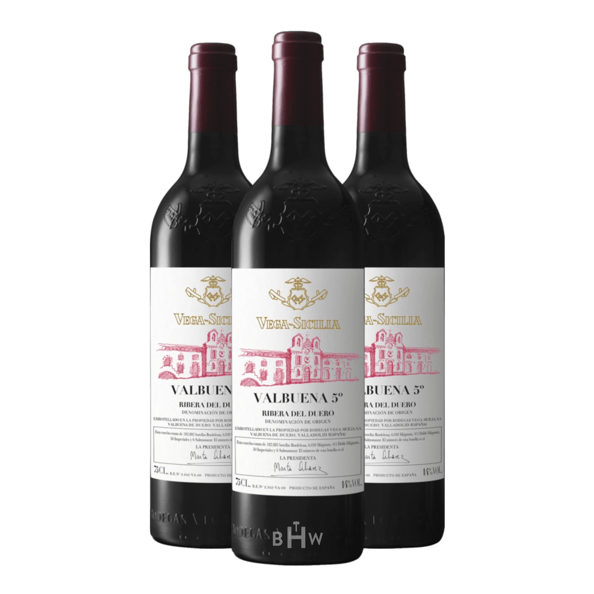 2021 Vega Sicilia Tinto Valbuena 5 Ribera del Duero (3x750ml)