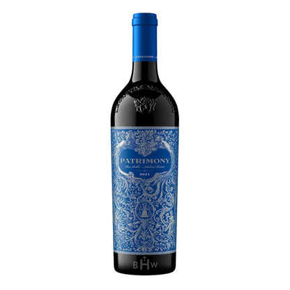 2021 Daou Vineyards 'Patrimony' Cabernet Sauvignon wine bottle.