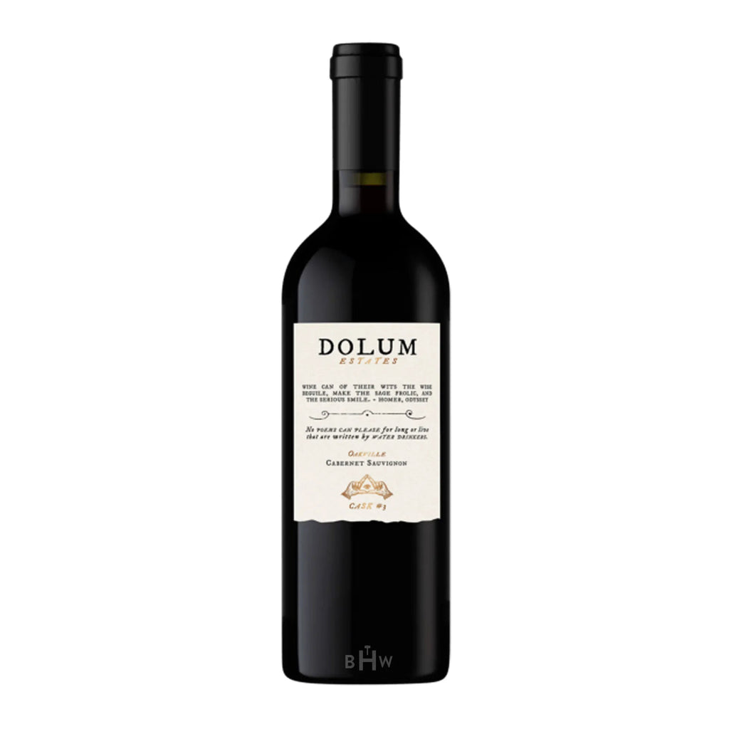 Image of 2021 Dolum Cask 3 Cabernet Sauvignon Oakville