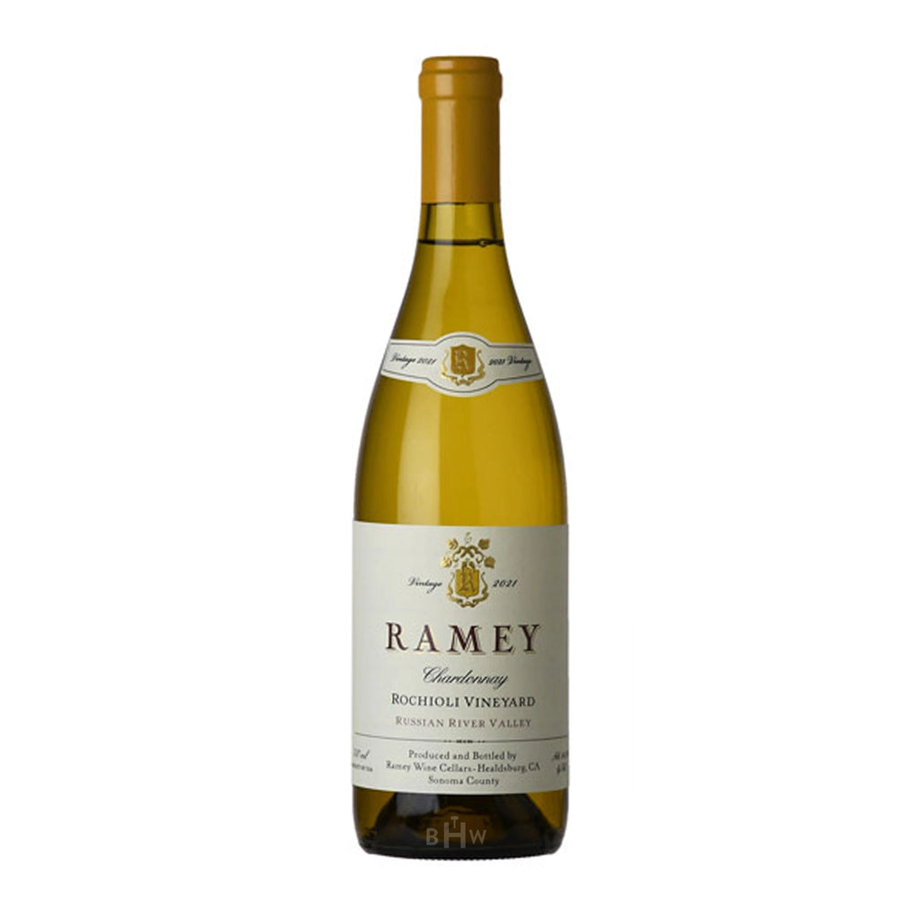 Ramey Rochioli Vineyard White 2021 Ramey Rochioli Vineyard Chardonnay Russian River Valley