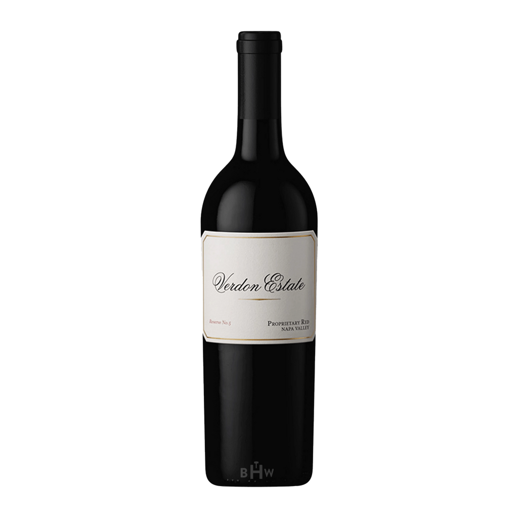 Image of 2021 Verdon Estate Proprietary Red Reserve no.5 Blueline Vineyards Napa Valley