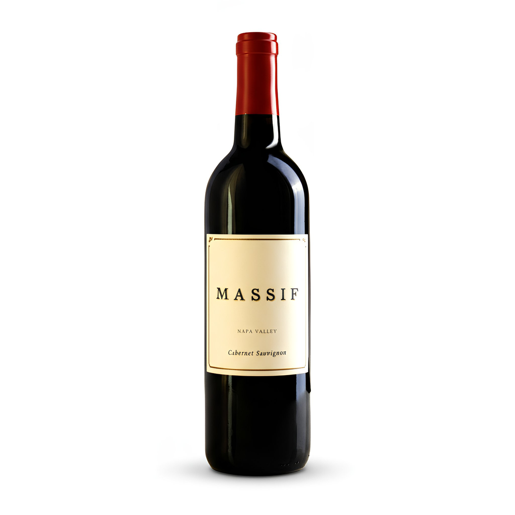 2022 Massif Cabernet Sauvignon Napa Valley Calistoga Bale Series wine bottle.