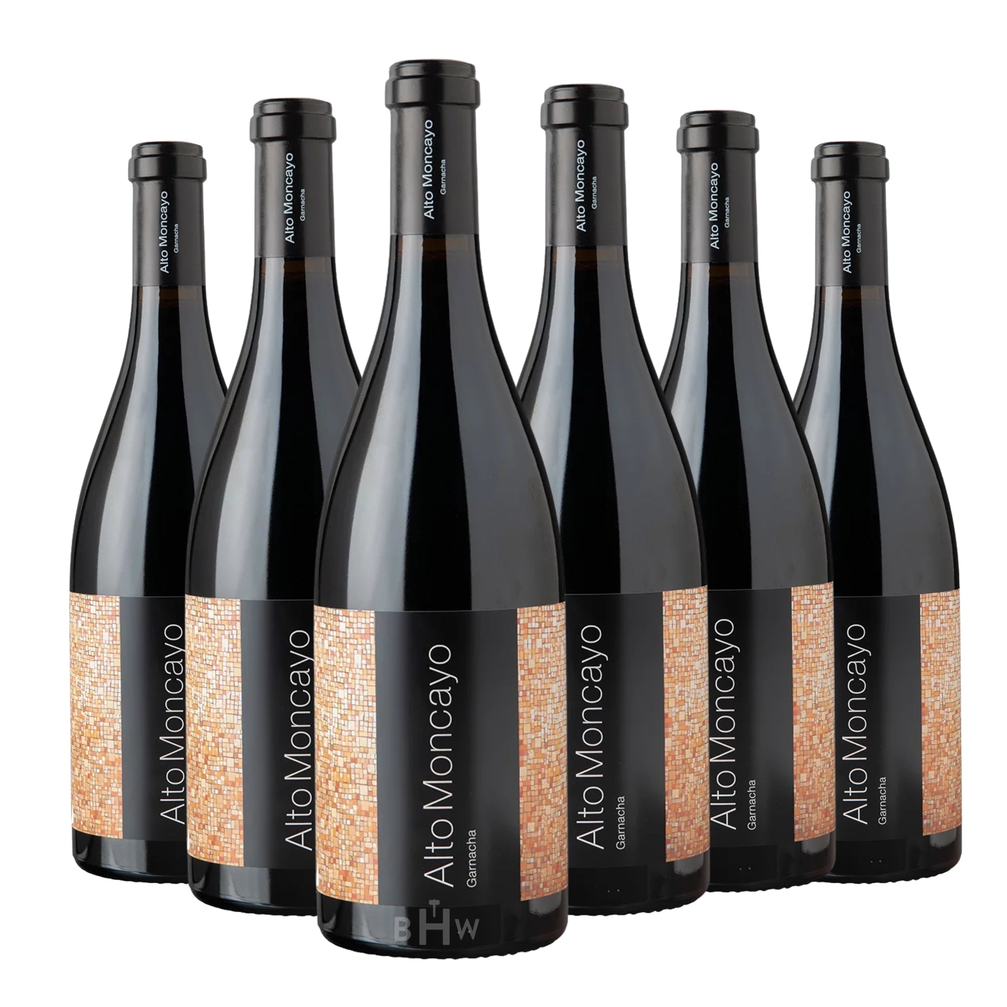 A 6-bottle pack of 2022 Alto Moncayo Moncayo Garnacha Campo de Borja red wine, curated by Big Hammer Wines