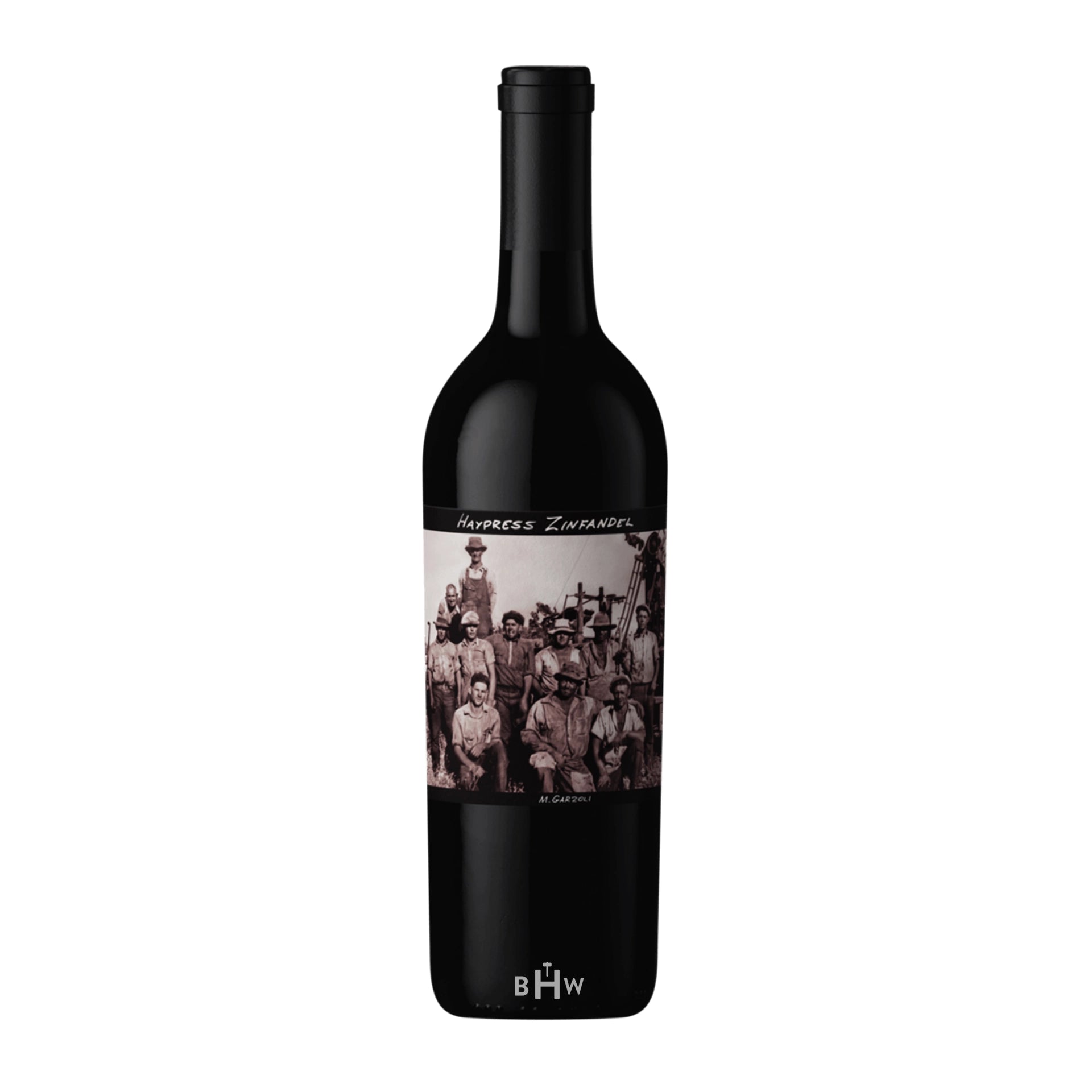 2022 Beau Vigne 'Haypress' Zinfandel Napa Valley wine bottle.
