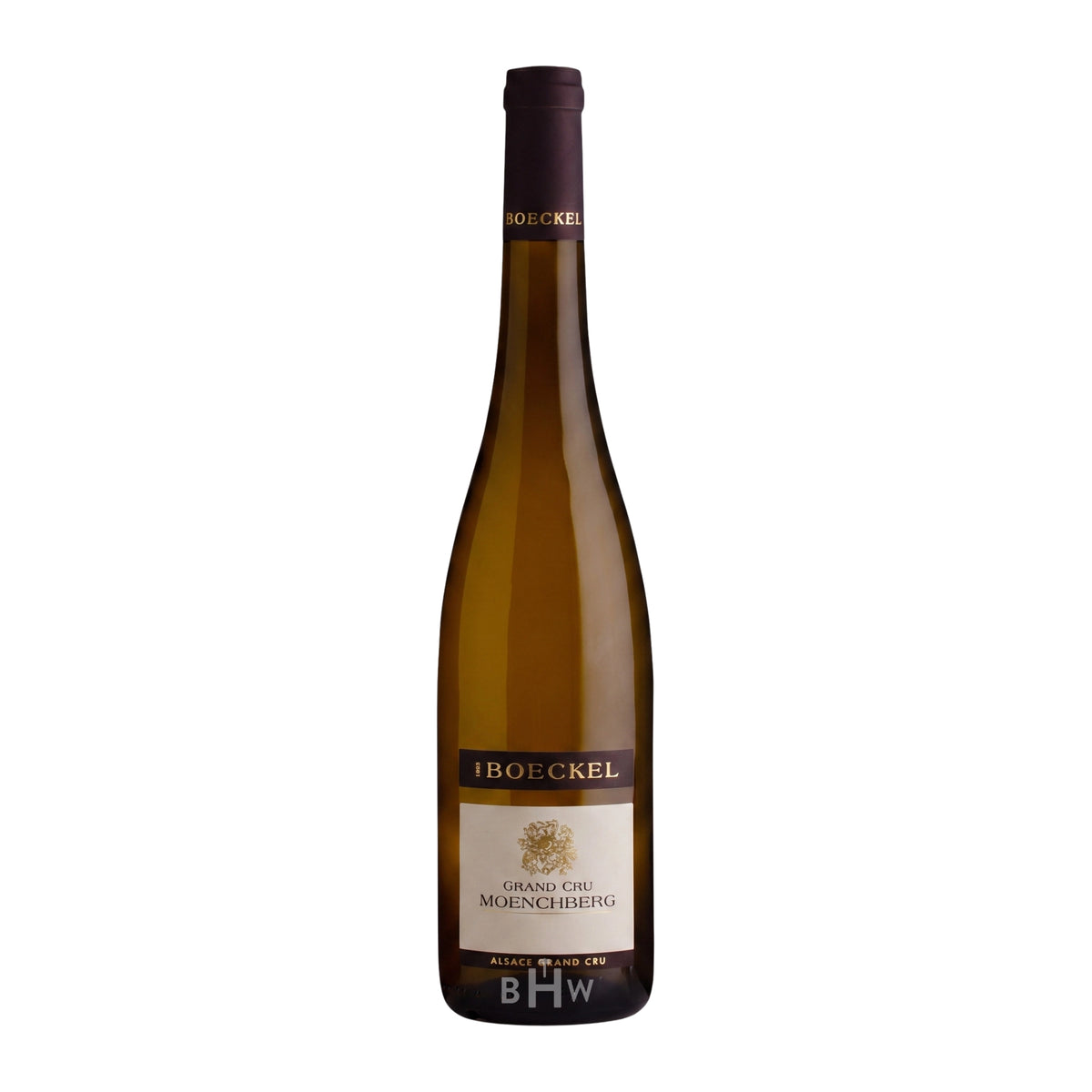A bottle of 2022 Boeckel Moenchberg Pinot Gris Alsace Grand Cru white wine, curated by Big Hammer Wines.
