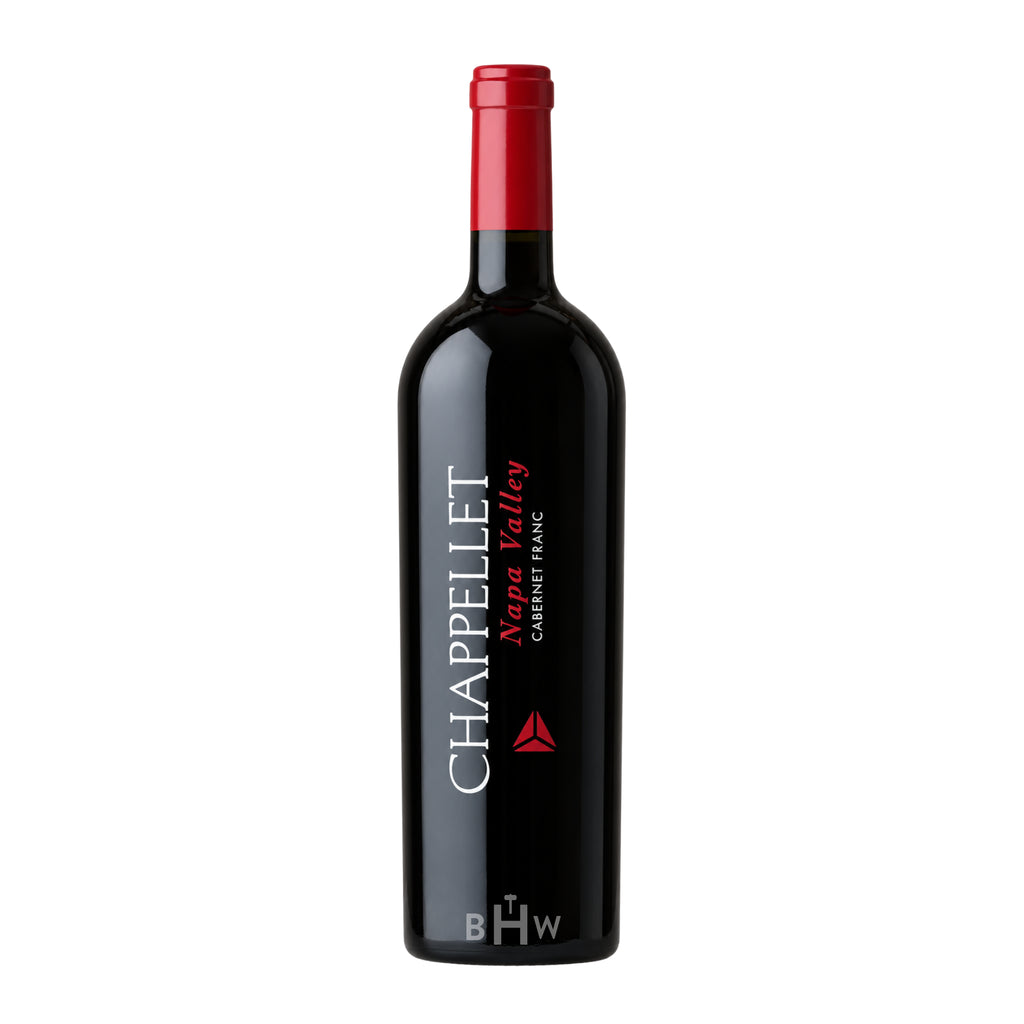 2022 Chappellet Napa Valley Cabernet Franc single red wine bottle, curated by Big Hammer Wines.