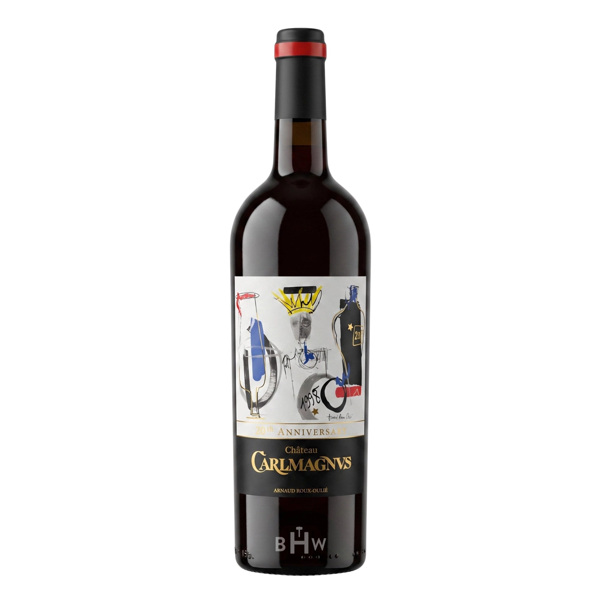 2022 Château Carlmagnus Fronsac red wine bottle, curated by Big Hammer Wines