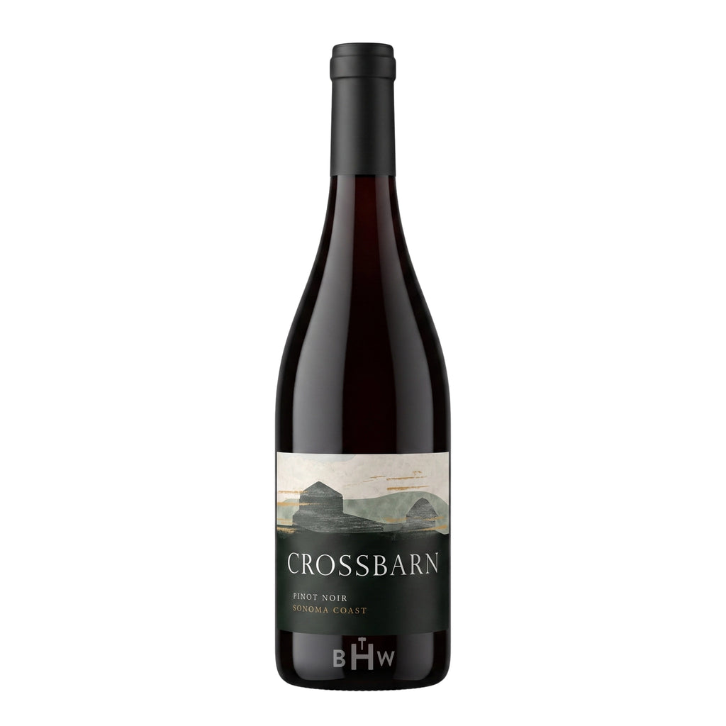 2022 CrossBarn by Paul Hobbs Sonoma Coast Pinot Noir red wine bottle. Curated by Big Hammer Wines.