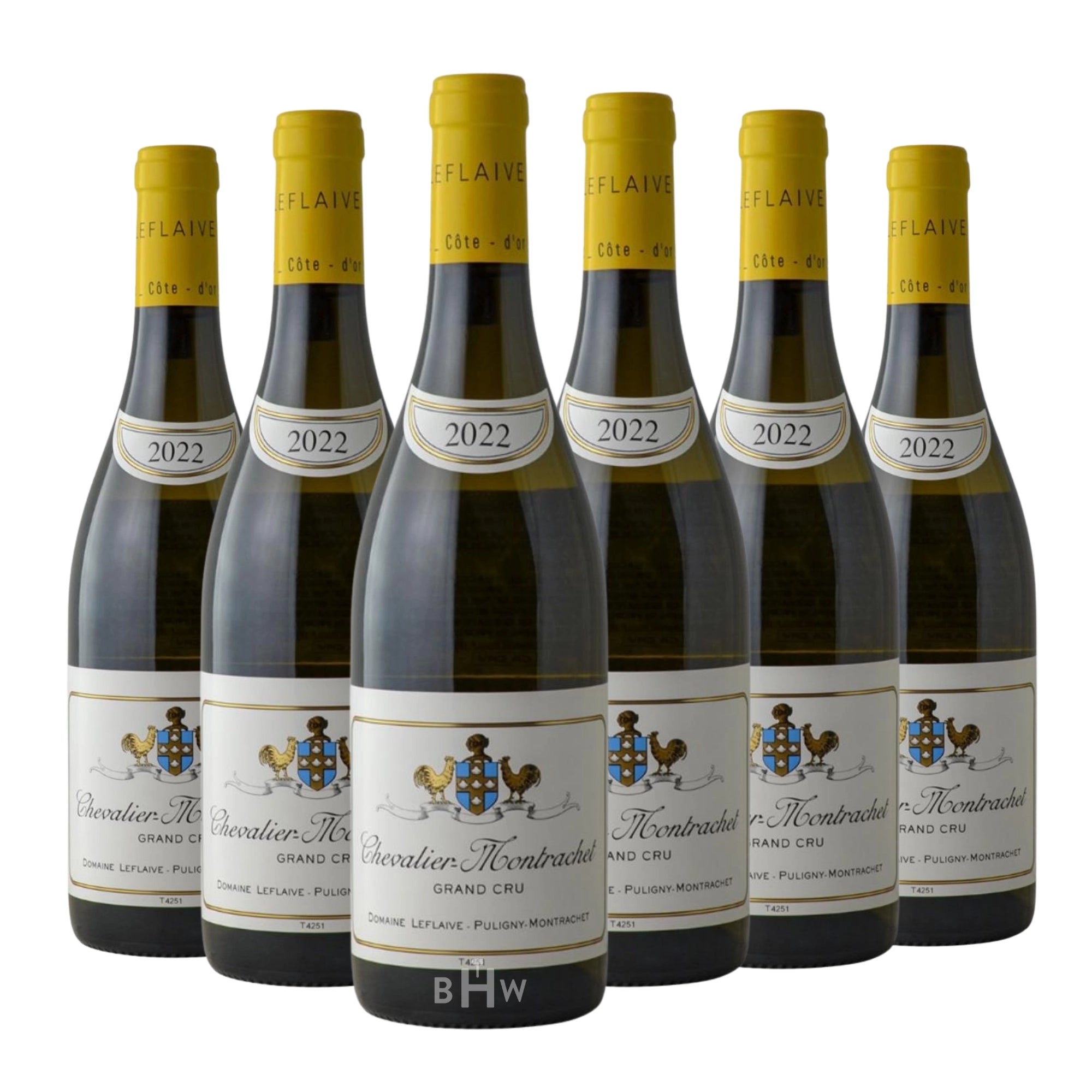 2022 Domaine Leflaive Chevalier-Montrachet Grand Cru Côte de Beaune Burgundy Chardonnay 6-bottle set, 750ml bottles