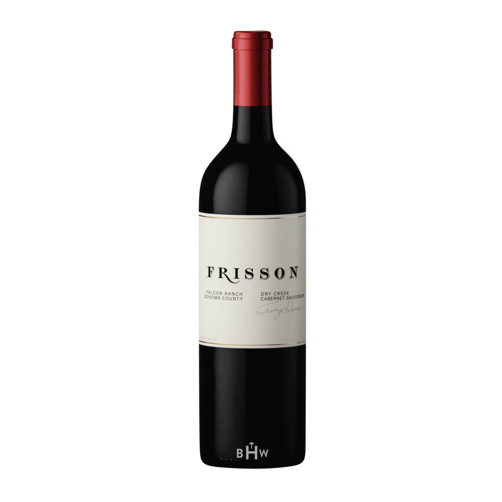 2022 Frisson Falcon Ranch Cabernet Sauvignon Sonoma County wine bottle.